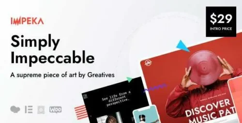 Impeka GPL Theme v2.0.3 – Creative Multi-Purpose WordPress Websites